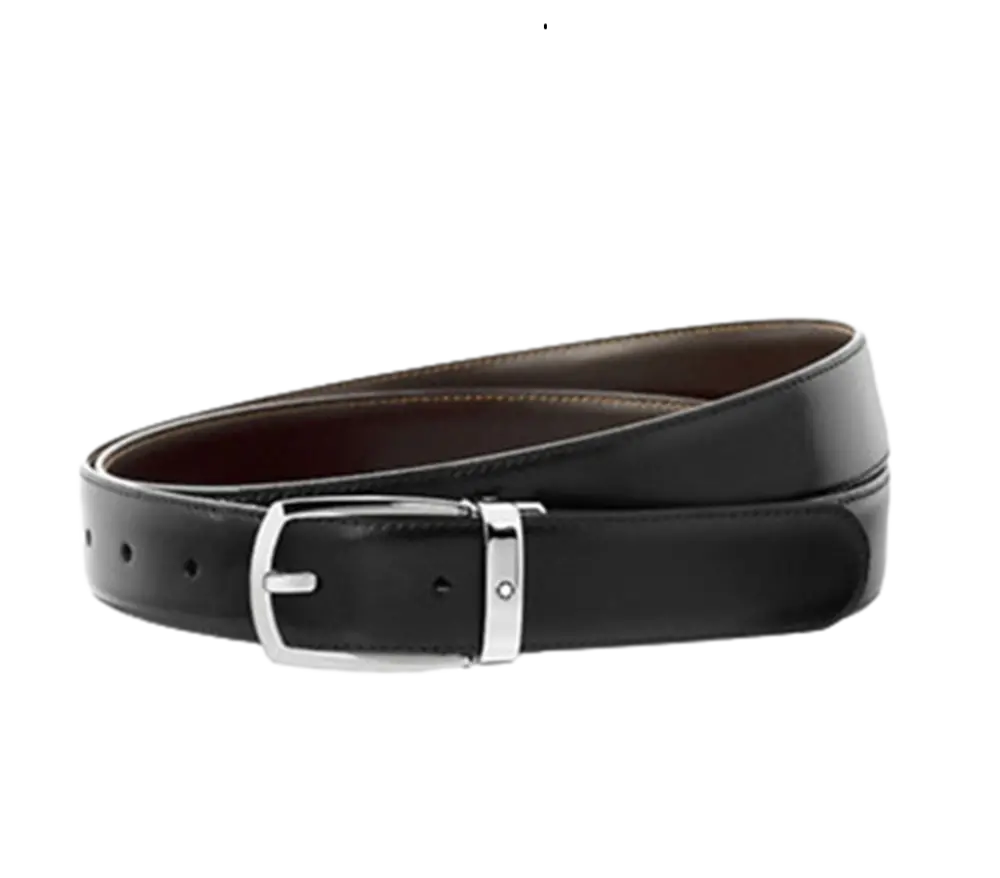Alternative view of Thắt Lưng Nam MontBlanc Reversible Leather Belt 'Black' 112960