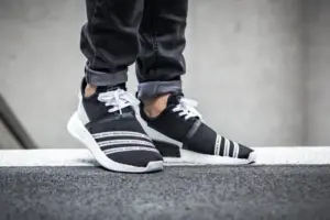 Alternative view of Giày Adidas White Mountaineering x NMD R2 Primeknit ‘Core Black’ CG3648