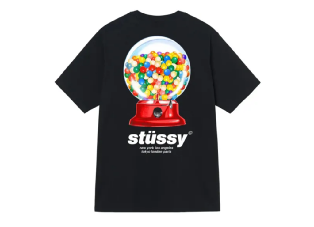 Áo Stussy Gumball T-Shirt ‘Black’ - Ảnh 4