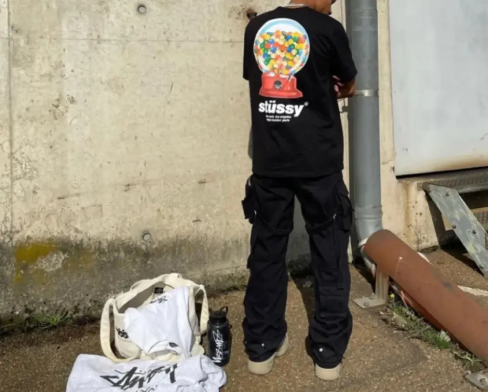 Áo Stussy Gumball T-Shirt ‘Black’ - Ảnh 3