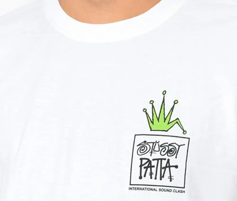 Alternative view of Áo Stussy Champion Sound Tee ‘White’