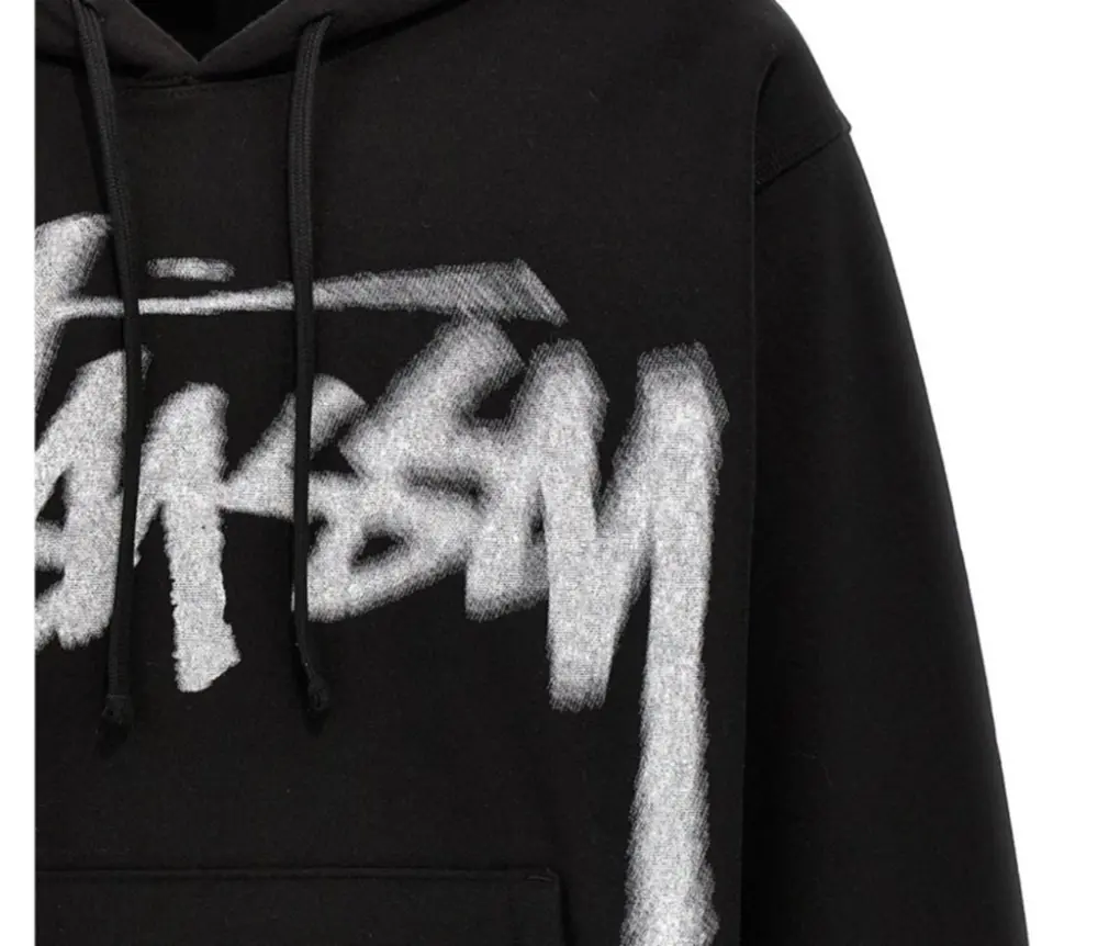 Áo Stussy Dizzy Stock Hoodie ‘Black’ - Ảnh 3