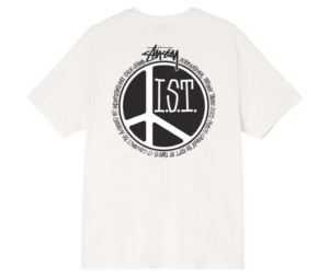 Alternative view of Áo Stussy Peace Dot Pigment Dyed Tee ‘White’