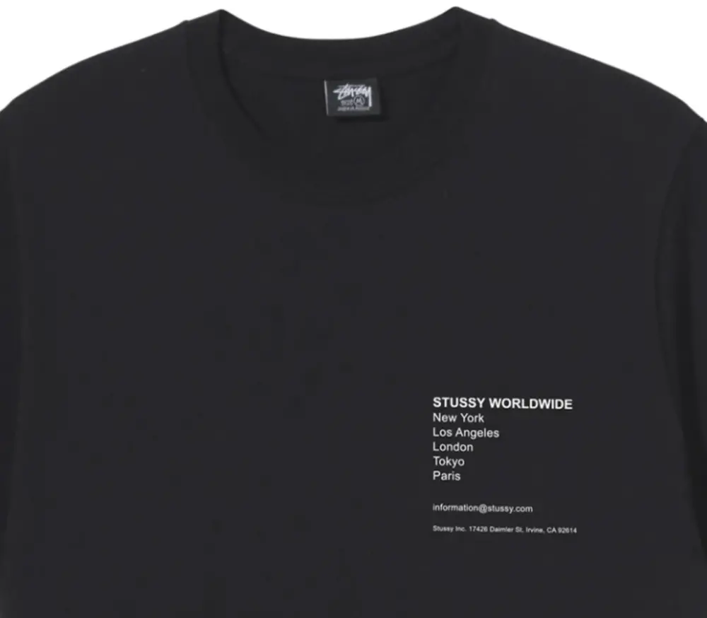 Áo Stussy Modern Leaders Tee ‘Black’ - Ảnh 3