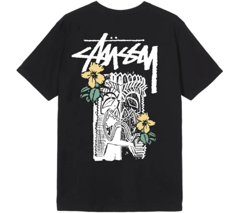Alternative view of Áo Stussy Tiki Tribe Tee ‘Black’