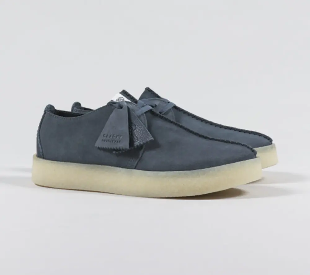 Giày Clarks Trek Cup ‘Blue Suede’ 261-66223 - Ảnh 4