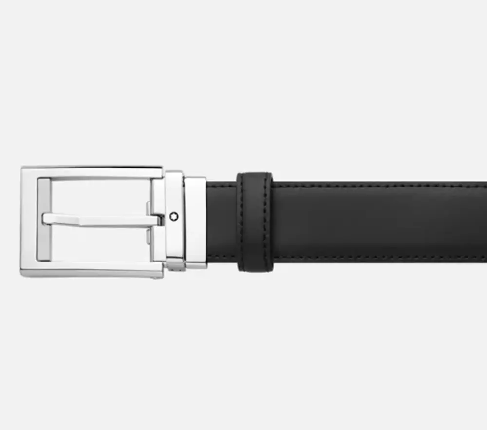 Alternative view of Thắt lưng Montblanc Rectangular Shiny Brushed 123895