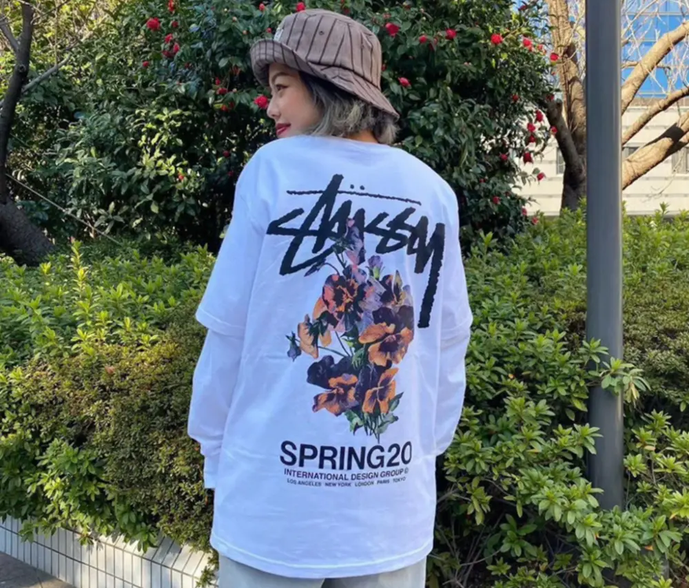 Áo Stussy “Spring 20” Tee White - Ảnh 3