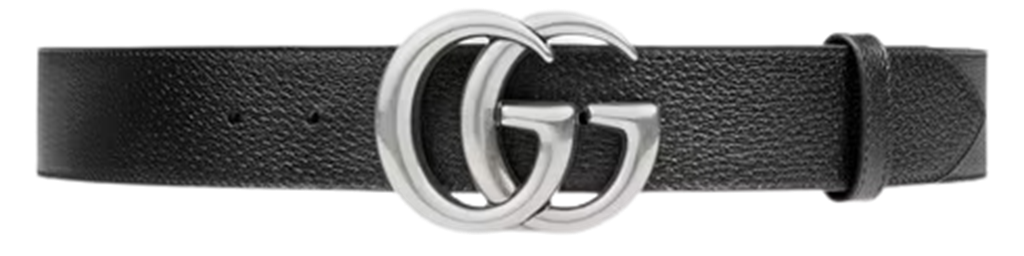 Thắt Lưng Gucci 21SS Mamon GG Silver Logo Belt 406831-DJ20N-1000