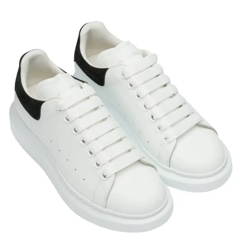 Alternative view of Giày Alexander McQueen Oversized ‘White Black’ 650788-WHZ4K-9061
