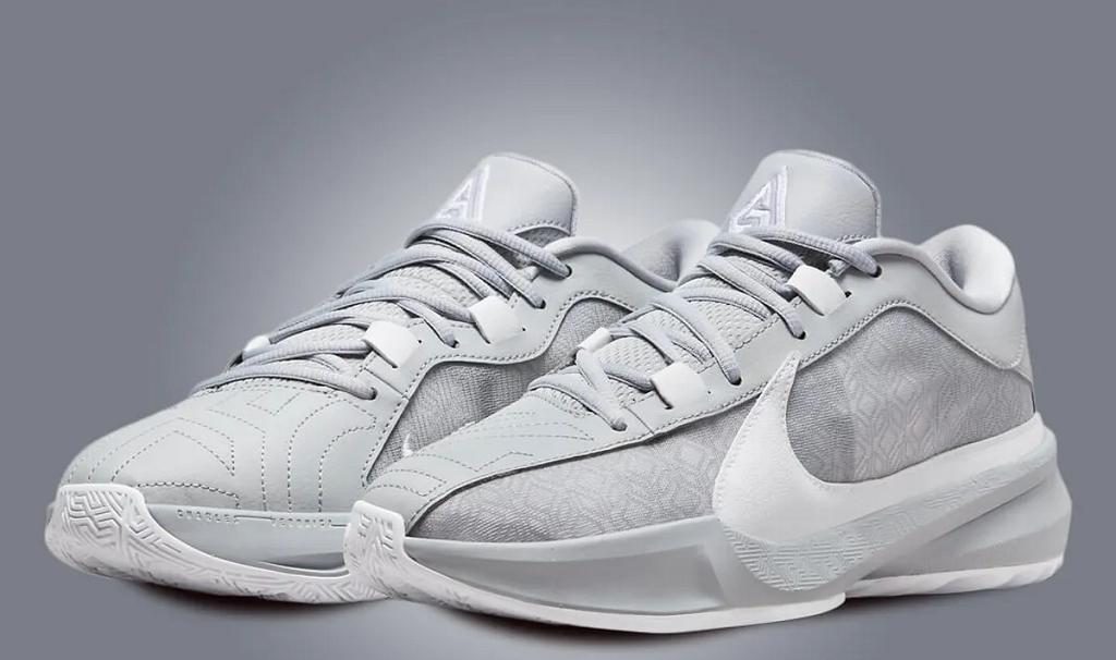 Giày Nike Zoom Freak 5 TB 'Wolf Grey' DZ2946-002 - Ảnh 2