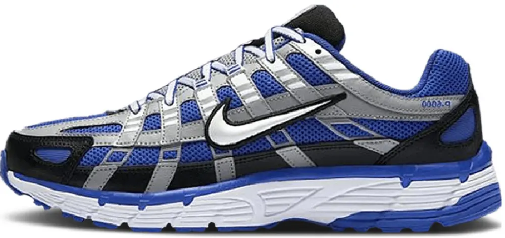 Giày Nike P-6000 Racer Blue Flat Silver CD6404-400 - Ảnh 4