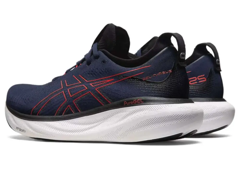 Alternative view of Giày Asics Gel Nimbus 25 ‘Midnight Red’ 1011B547-401