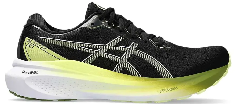 Giày Asics Gel Kayano 30 Extra Wide 'Black Glow Yellow' 1011B690-003