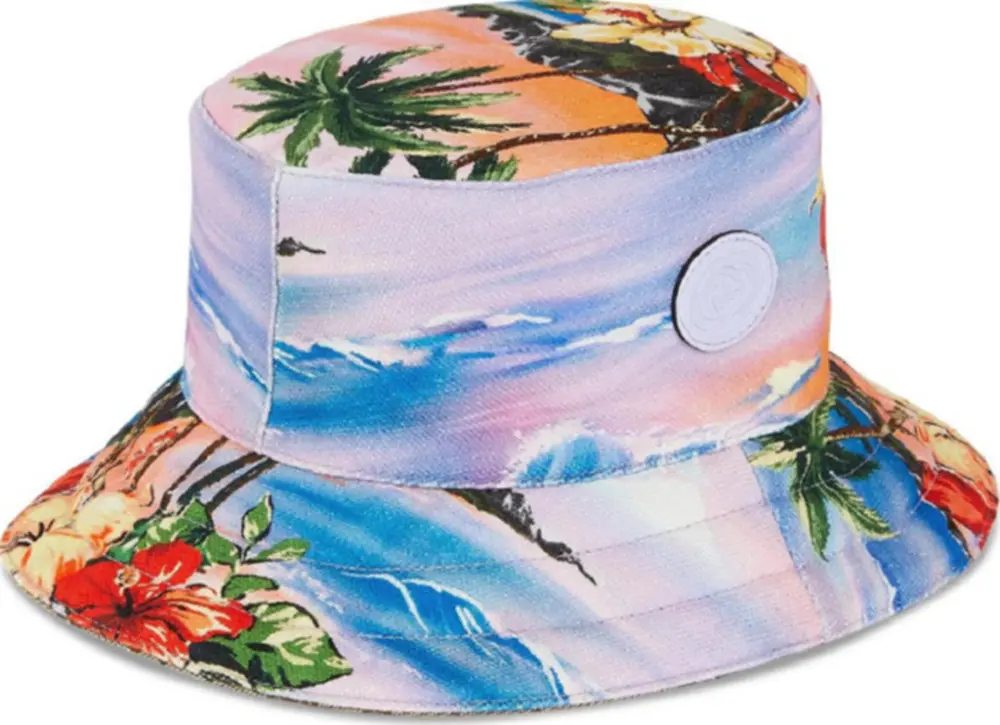Mũ Gucci GG Canvas Island ‘Aqua Yellow’ 697361-3HAKO-3975