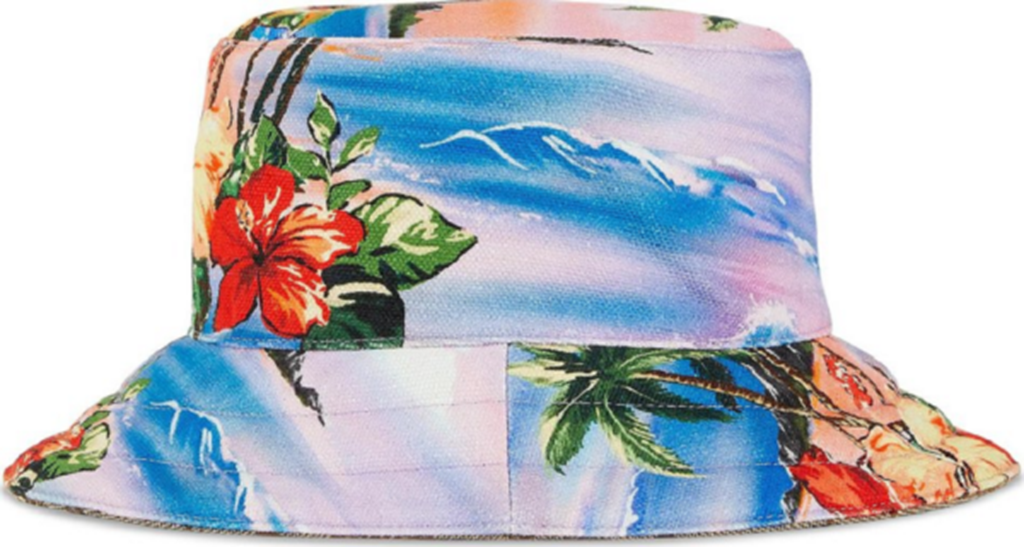 Mũ Gucci GG Canvas Island ‘Aqua Yellow’ 697361-3HAKO-3975 - Ảnh 2