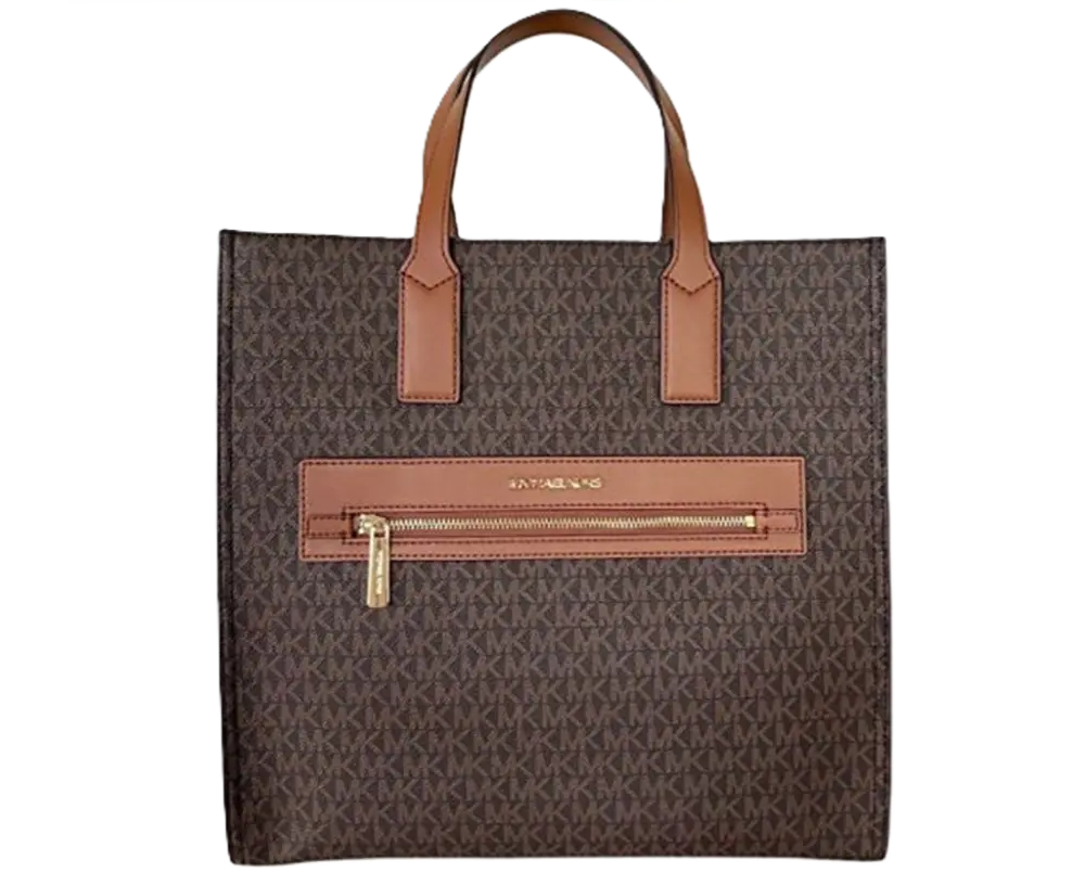 Túi Michael Kros Kenly Largte Tote Shoulder Bag Satchel 'Brown' 35T0GY9T3B-200