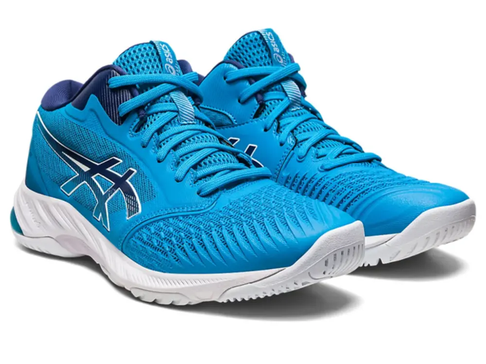 Alternative view of Giày Asics Netburner Ballistic 3 ‘Island Blue’ 1051A074-401