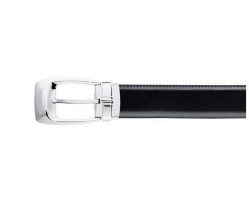 Thắt lưng Montblanc Trapeze Buckle Reversible Leather 106149 - Ảnh 3