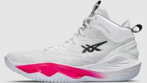 Alternative view of Giày Asics Nova Surge 2 'White Pink' 1061A040-104