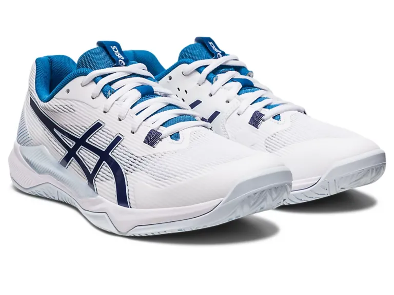 Giày Asics Gel Tactic ‘White Indigo Blue’ 1072A070-104 - Ảnh 5