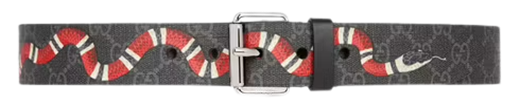 Thắt Lưng Gucci Kingsnake Print Belt 434520-K5O1N-1087