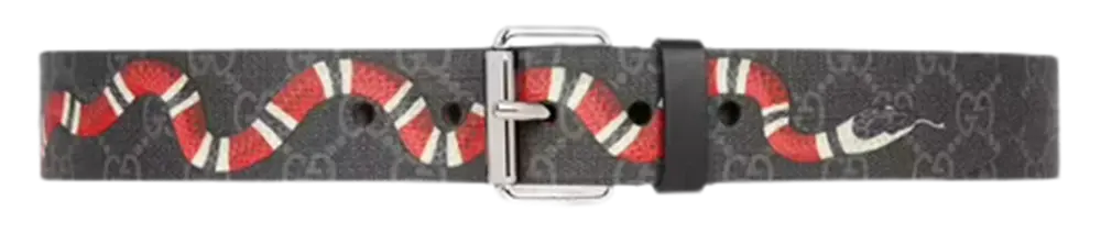 Thắt Lưng Gucci Kingsnake Print Belt 434520-K5O1N-1087