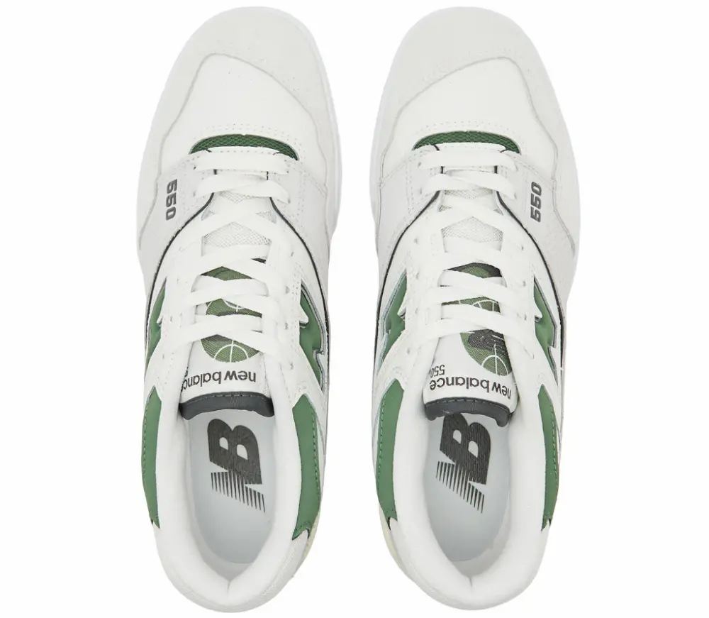 Alternative view of Giày New Balance 550 'Sea Salt Green' BBW550SG