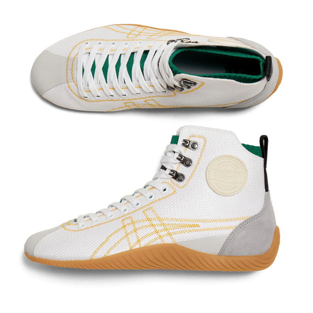 Giày Onitsuka Tiger SCLAW MT White Tiger Yellow 1183C061-100 - Ảnh 6