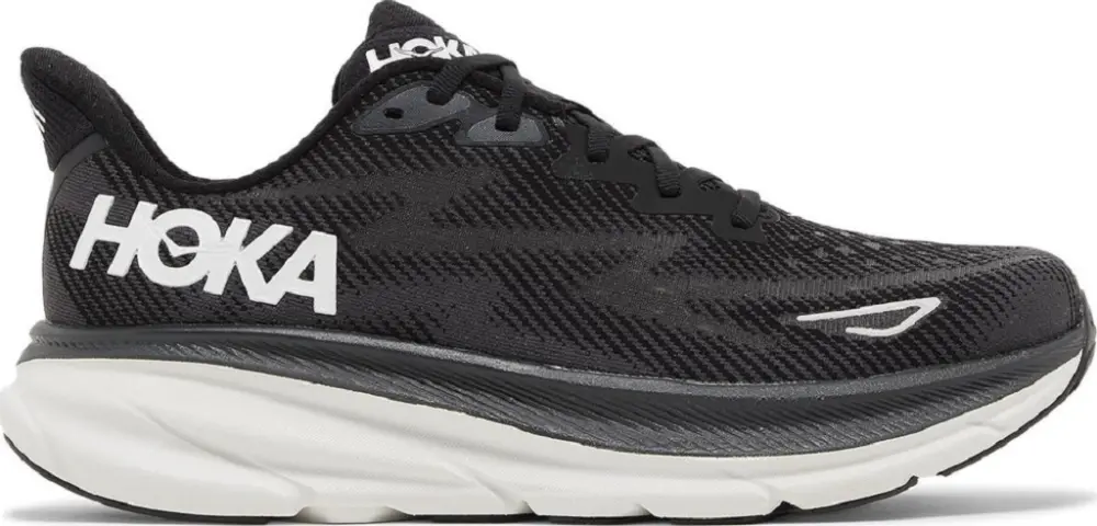 Giày Hoka Clifton 9 ‘Black White’ 1127895-BWHT
