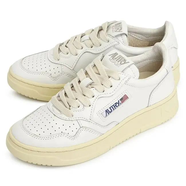 Giày Autry Medalist Low Leather ‘White’ AULW-LL15 - Ảnh 3