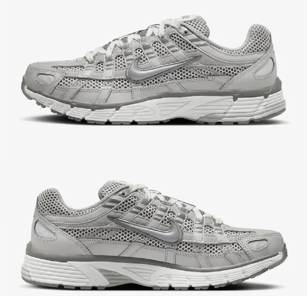 Giày Nike P-6000 Premium Gray Metallic Silver FN6837-012 - Ảnh 3