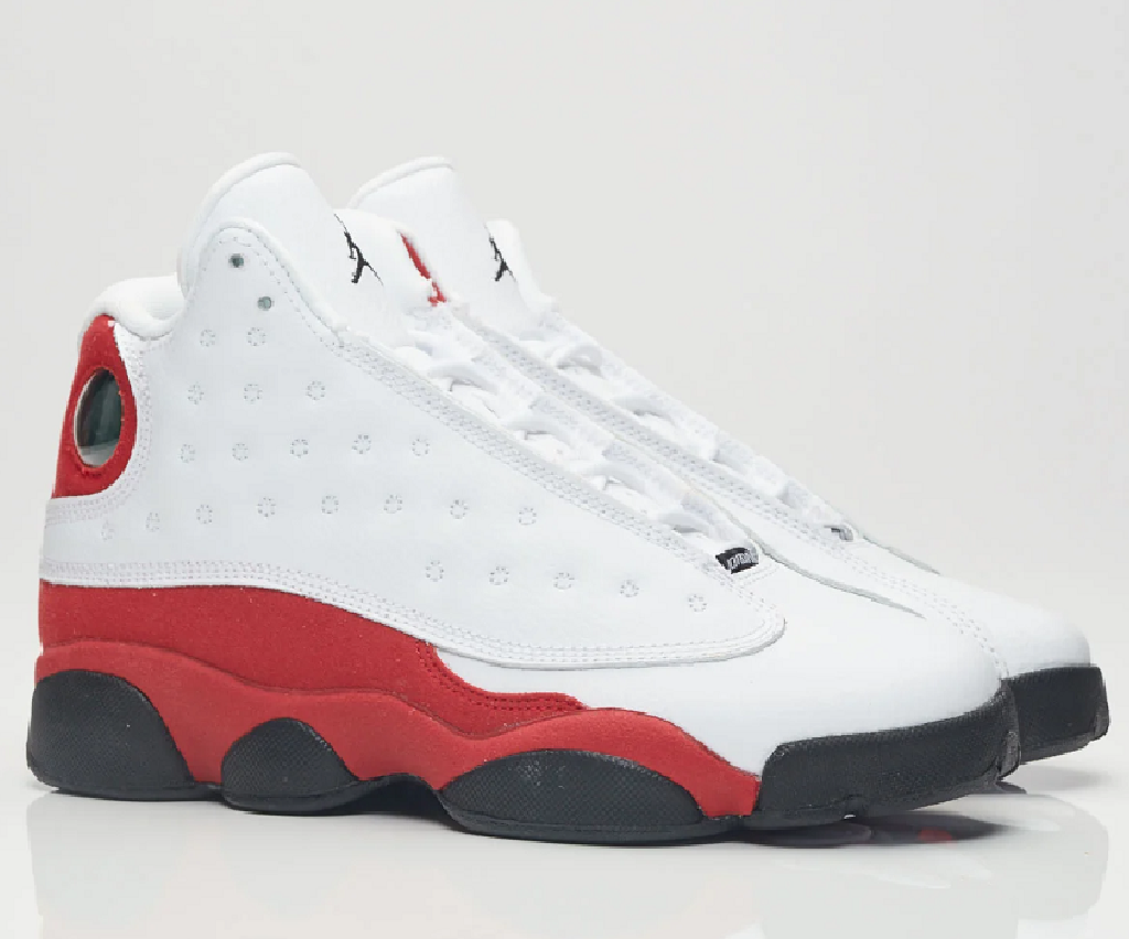 Giày Nike Air Jordan 13 Retro GS White/Black/Red 414574-122 - Ảnh 3
