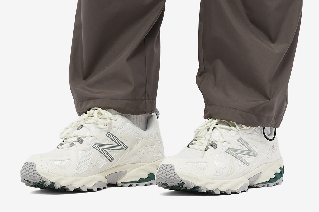 Giày New Balance 610 White Cream ML610TAG - Ảnh 2