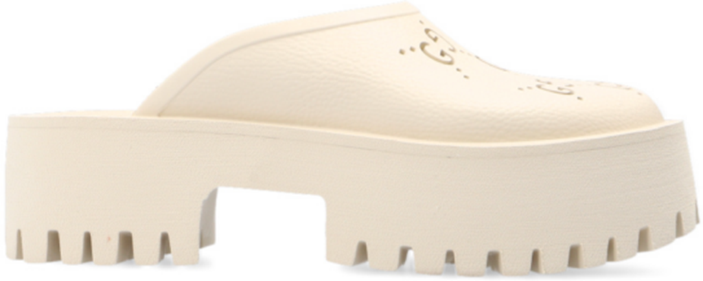 Dép Gucci Wmns Platform Perforated G Sandal 663577-JFB00-9022