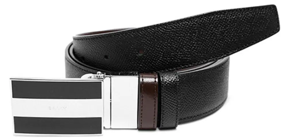 Thắt Lưng Bally Men’s Leather Double-sided Belt BOGART 35 M 440