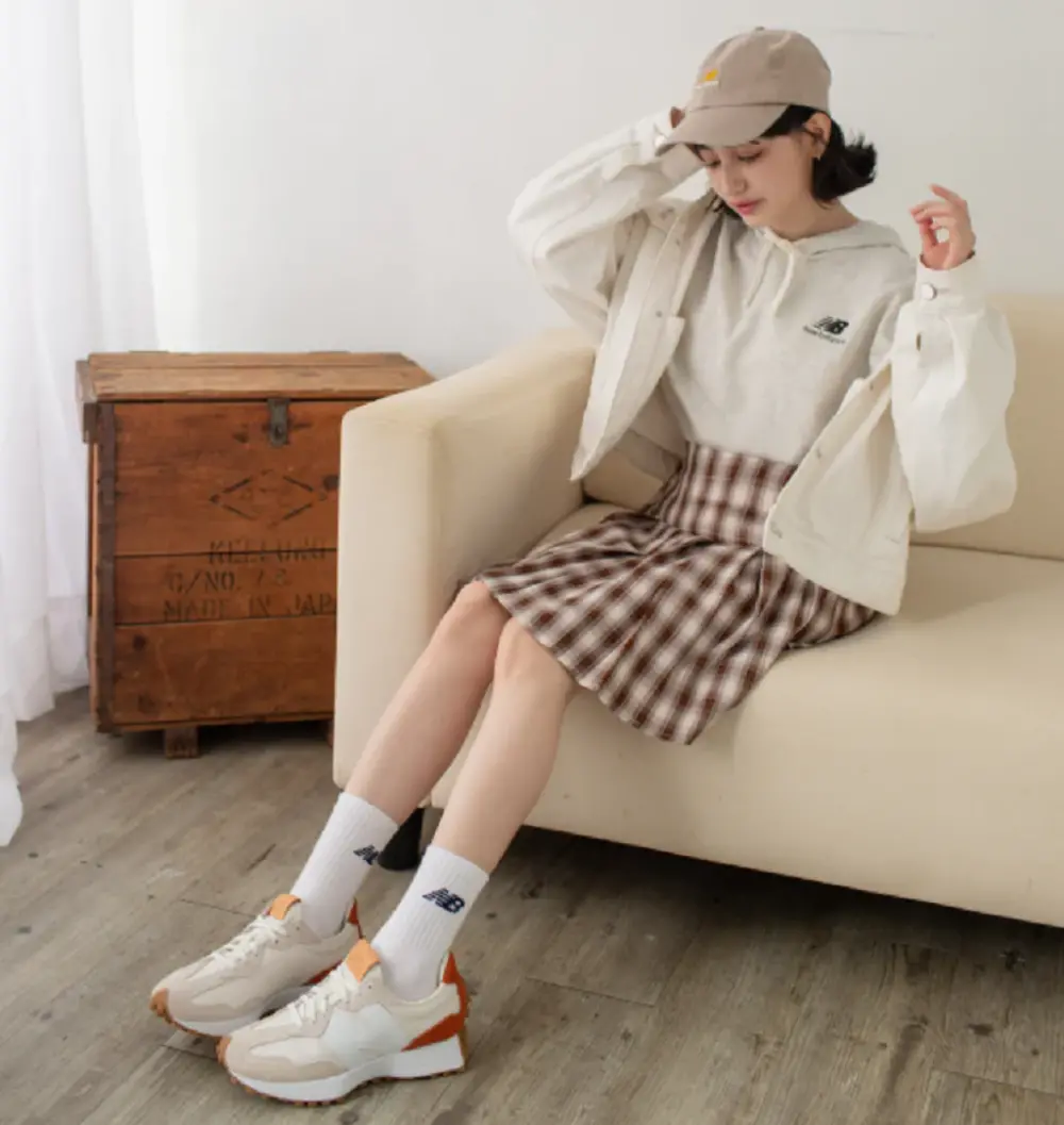 Giày New Balance 327 Sea Salt Rust Oxide WS327RA - Ảnh 4