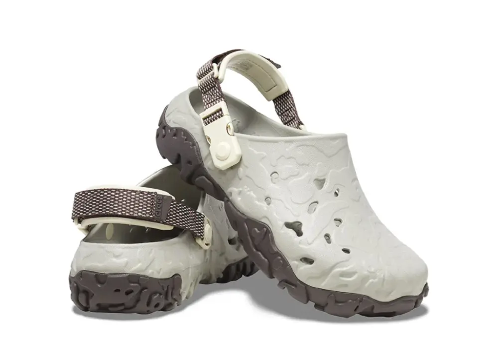 Alternative view of Dép Crocs All Terrain Atlas Clog 'Elephant' 208391-1LN