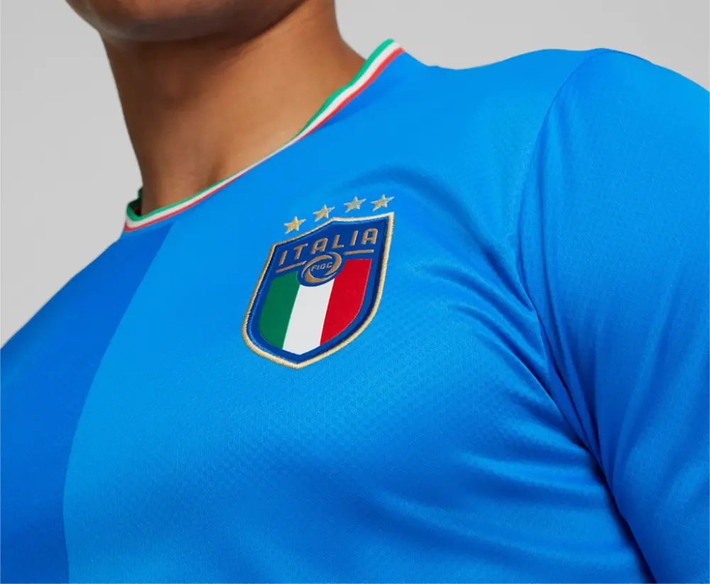 Áo Puma Italy Home Jersey 2022 'Blue' 765643-01 - Ảnh 3