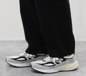 Alternative view of Giày New Balance Teddy Santis x 990v6 Made in USA 'Grey Black' U990TG6