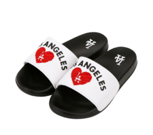 Alternative view of Dép MLB New Mound Heart LA Dodgers 32SHHH111-07W