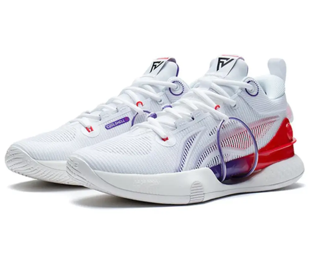 Alternative view of Giày Li-Ning Speed 8 Premium 'White Red' ABAS015-4