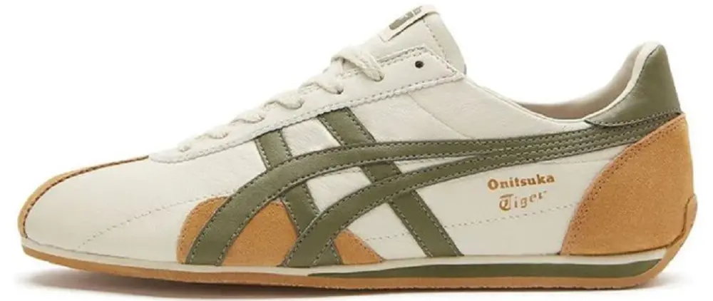 Giày Onitsuka Tiger Runspark 'Beige Olive Green Mustard Yellow' 1183B480-200 - Ảnh 3