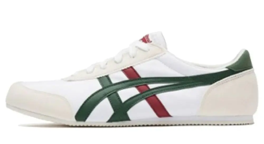 Giày Onitsuka Tiger Track Trainer White Green D318N-100 - Ảnh 4