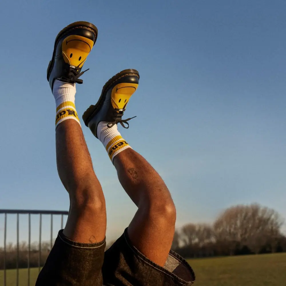 Alternative view of Giày Dr. Martens 1461 Leather Oxford ‘Black Yellow’ 31390005