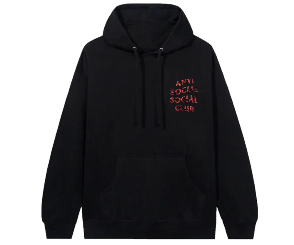 Áo Anti Social Social Club Wild Life Hoodie 'Black' 9174411111-Black