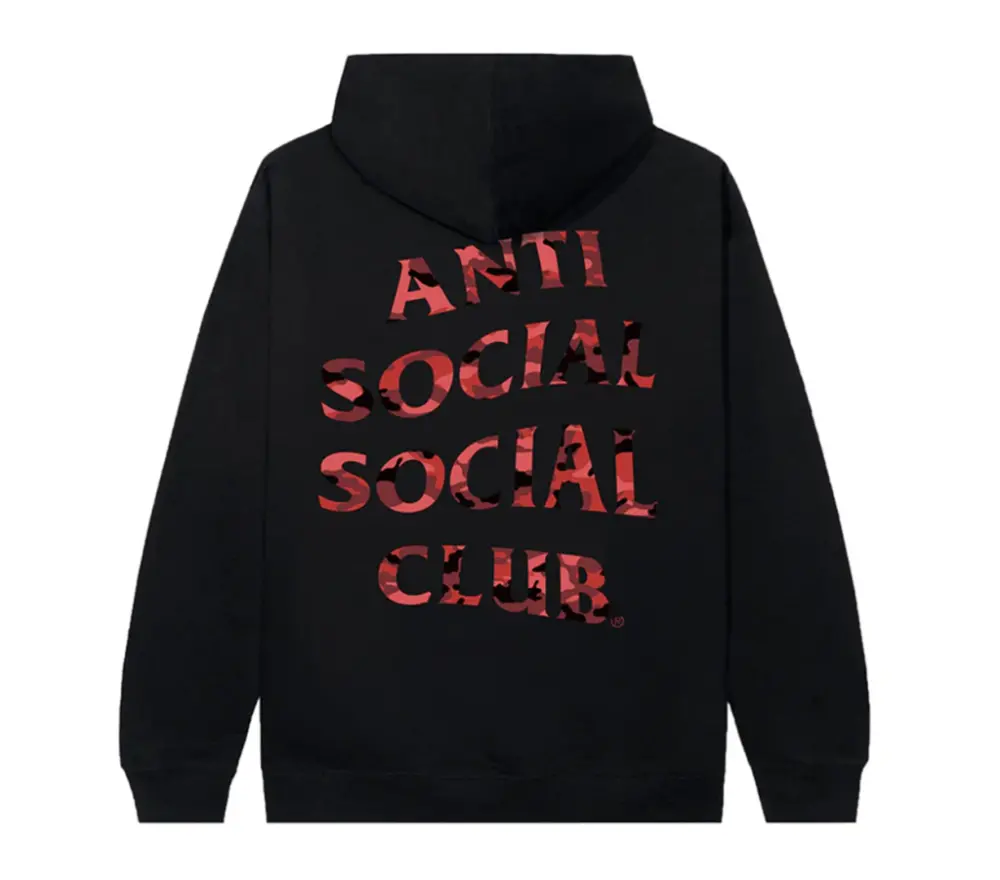 Alternative view of Áo Anti Social Social Club Wild Life Hoodie 'Black' 9174411111-Black