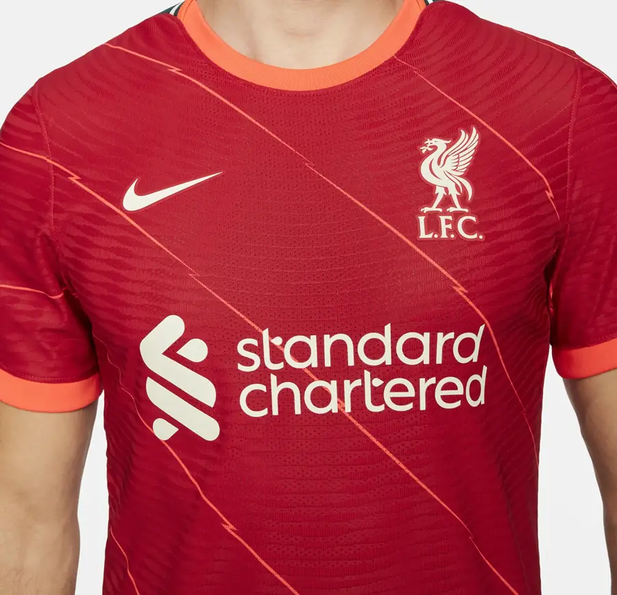 Alternative view of Áo Nike Liverpool FC 2021/22 Home Jersey 'Gym Red' DB2533-688