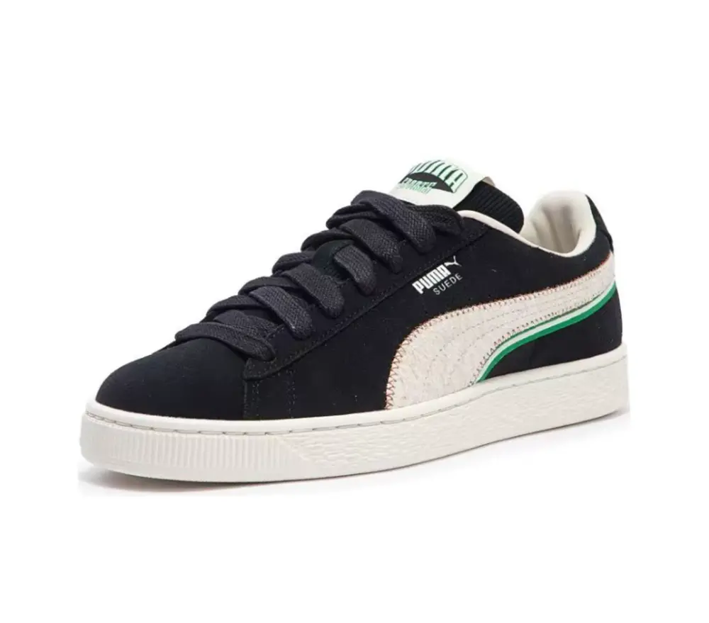 Giày Puma Suede ‘Black Warm White’ 397266-02 - Ảnh 4