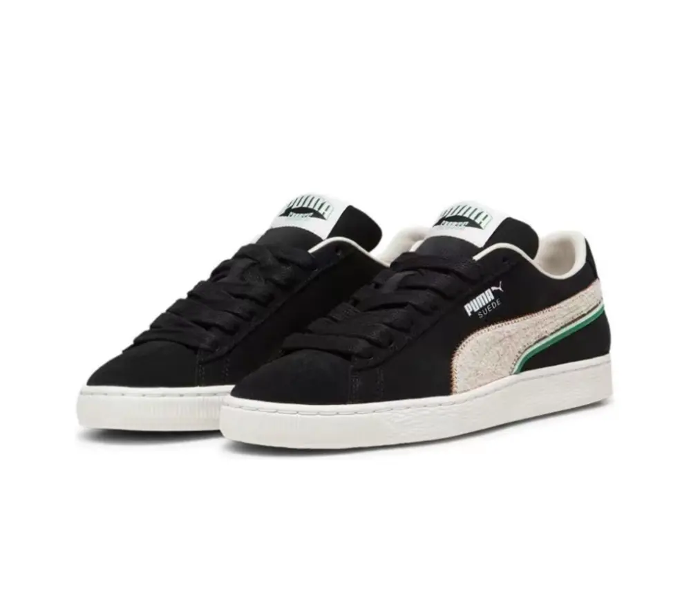 Giày Puma Suede ‘Black Warm White’ 397266-02 - Ảnh 3